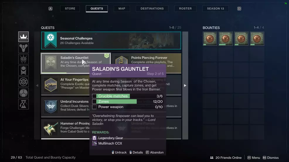 destiny 2 saladin's gauntlet step 2