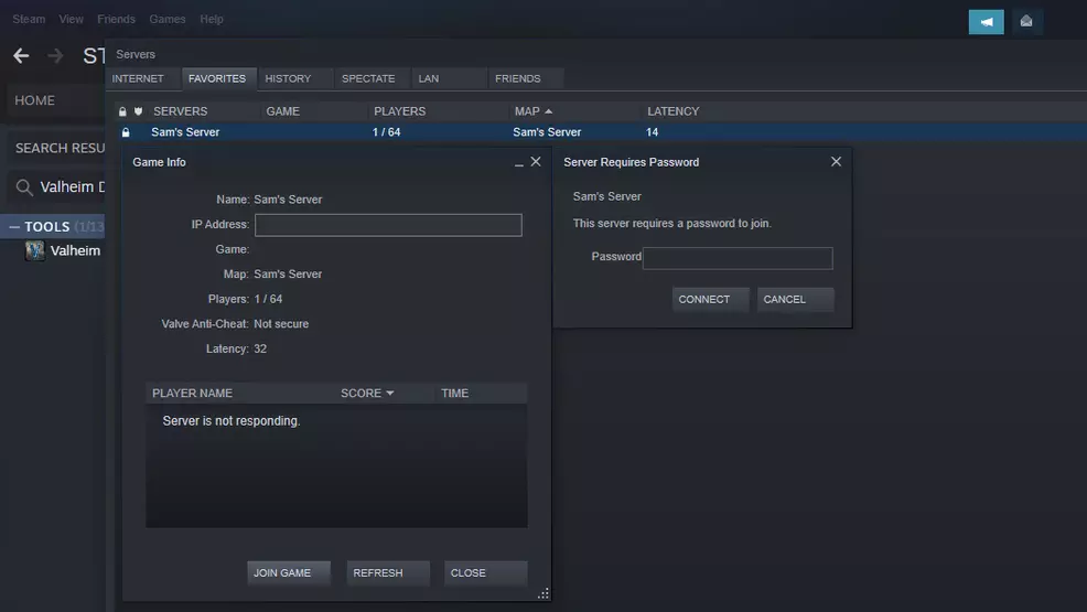 valheim steam server list