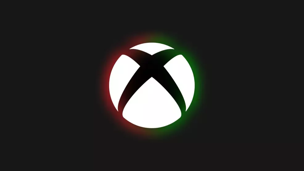 Xbox's Black History Month logo, using color from the Pan-African flag.