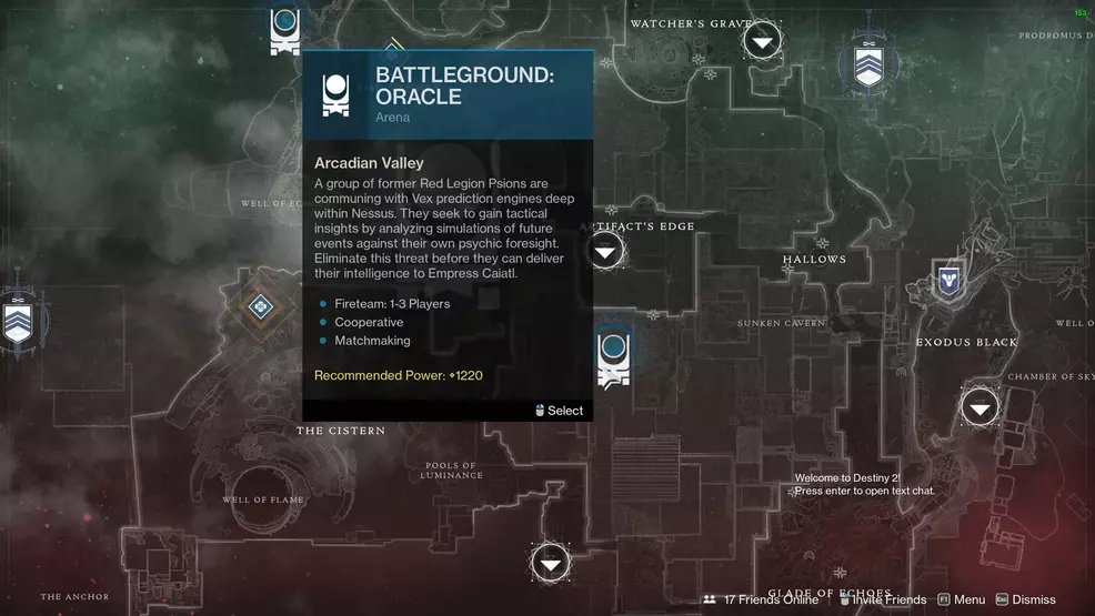 destiny 2 intruder alert nessus oracle battleground