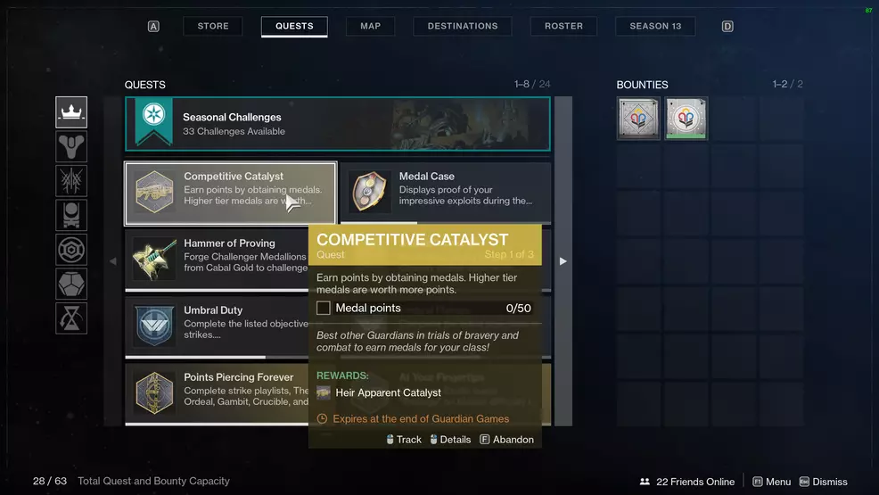 destiny 2 competitive catalyst