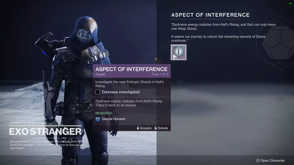 destiny 2 aspect of interference quest