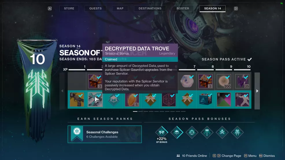 destiny 2 decrypted data season pass