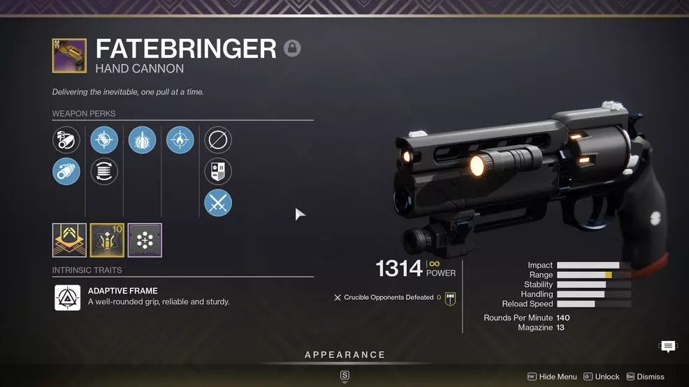 destiny 2 fatebringer god roll