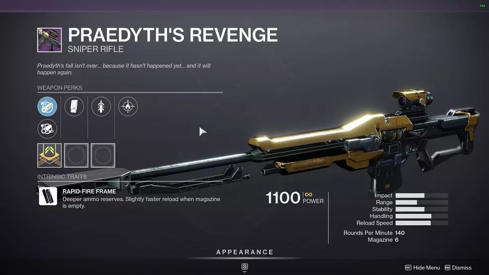 destiny 2 praedyth's revenge