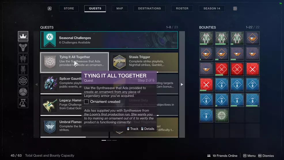 destiny 2 tying it all together create an ornament