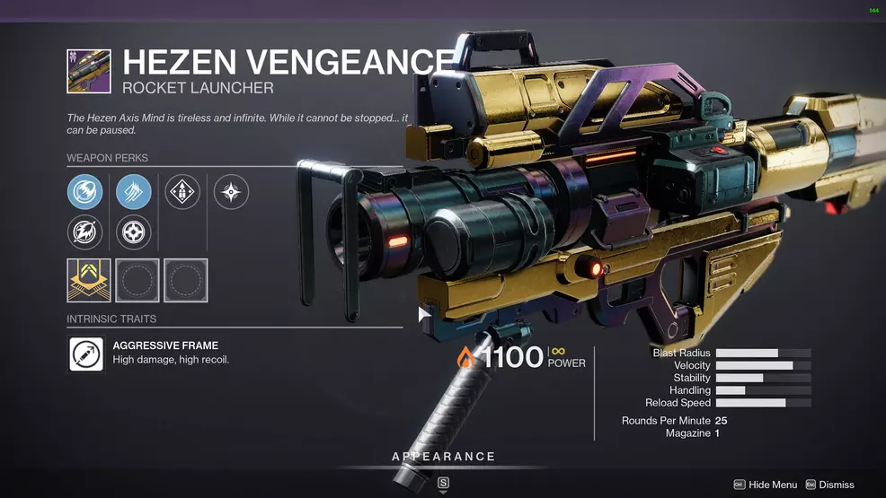 destiny 2 hezen vengeance