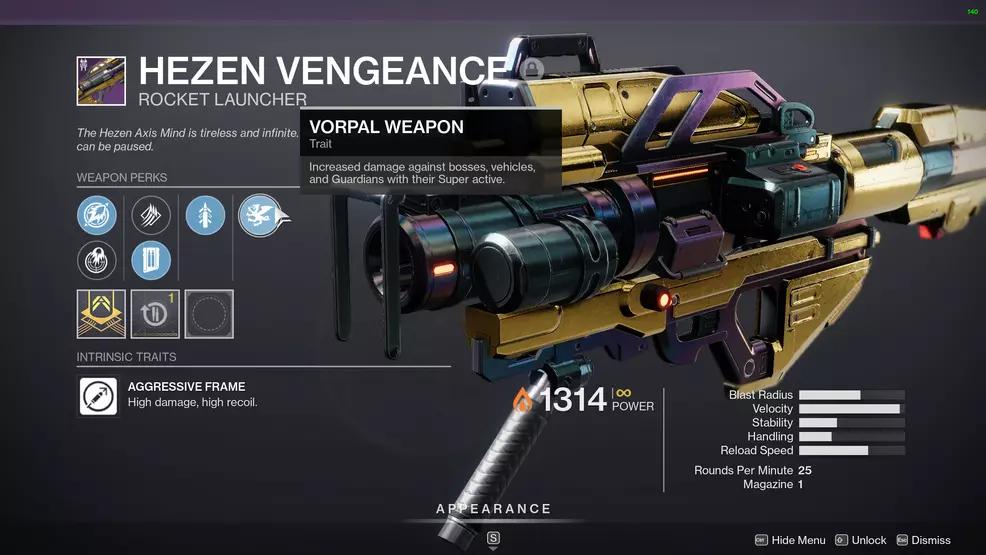 destiny 2 hezen vengeance god roll