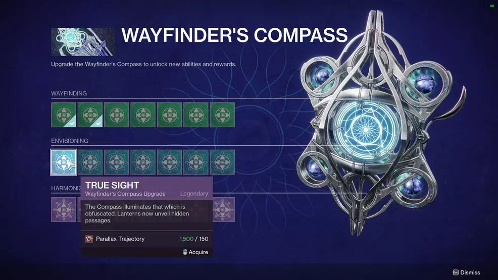 destiny 2 wayfinder's compass the sight