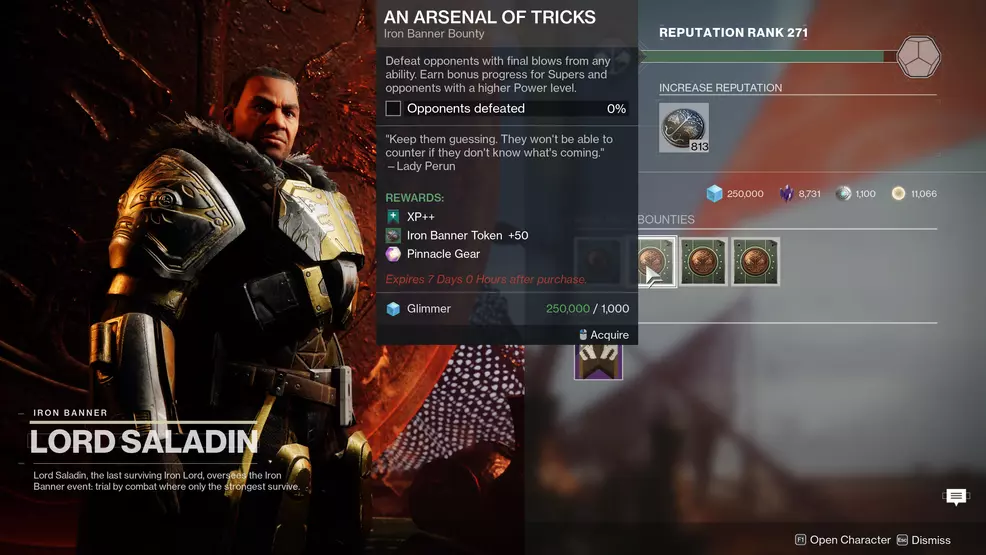 Iron Banner Season 15 An Arsenal of Tricks