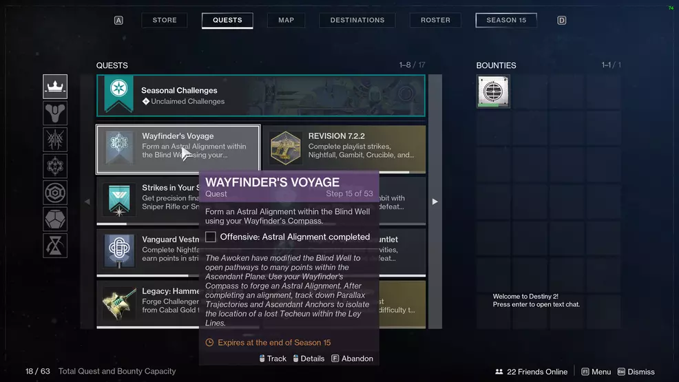 destiny 2 wayfinder's voyage part 3 astral alignment