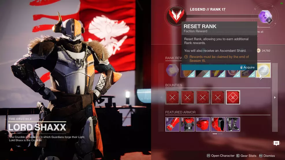 reset crucible rank destiny 2