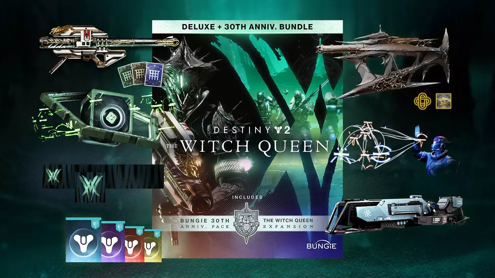 Destiny 2 The Witch Queen Deluxe 30th Anniversary Pack