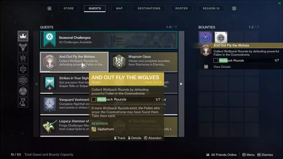 destiny 2 gjallarhorn step 3 powerful fallen cosmodrome