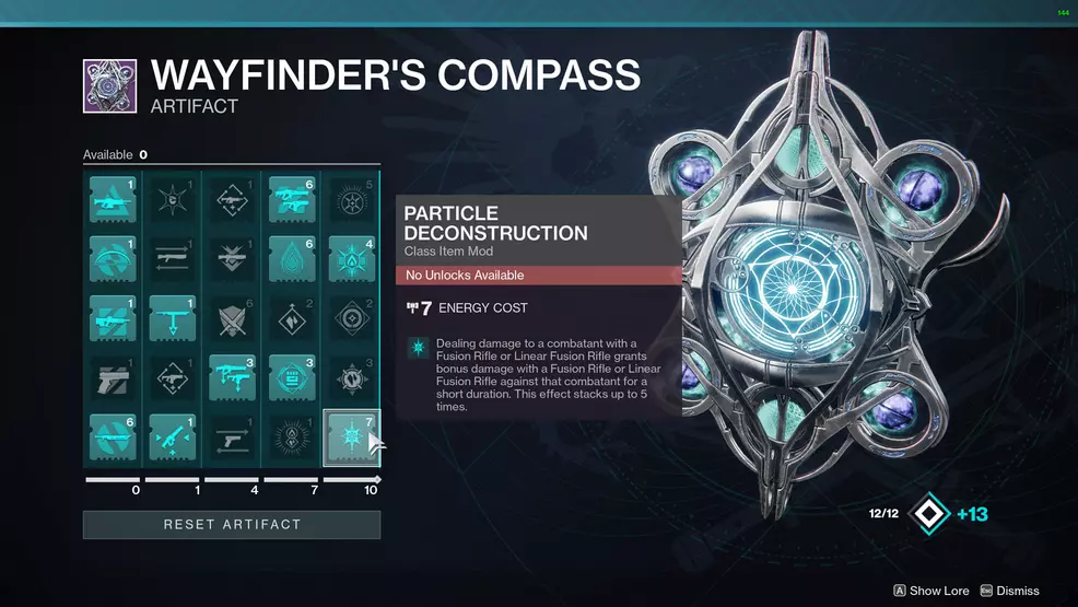 destiny 2 lorentz driver particle deconstruction