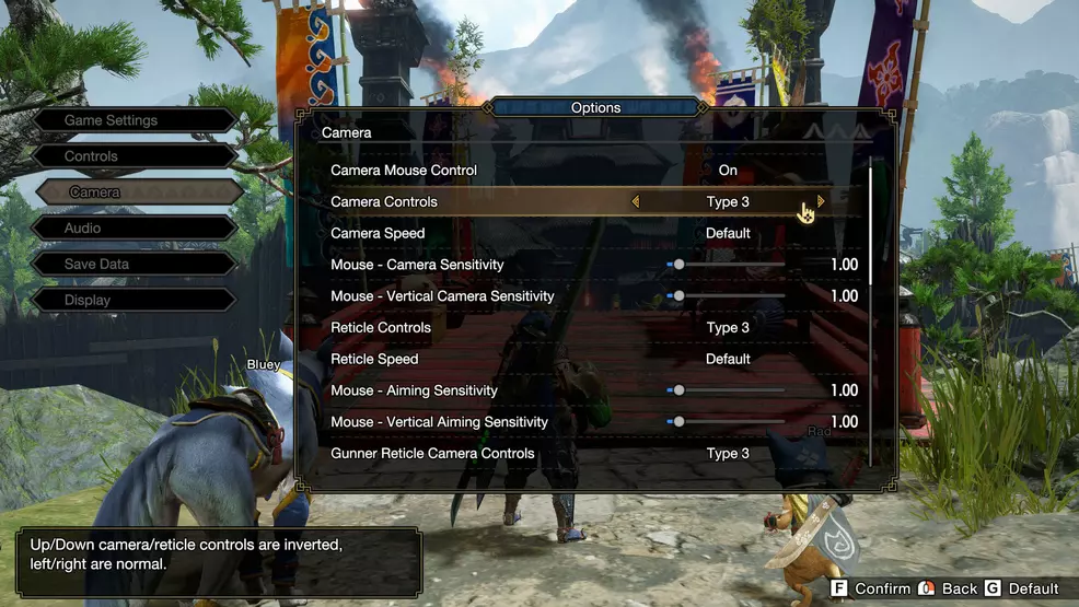 How to invert the camera - Monster Hunter Rise | Shacknews