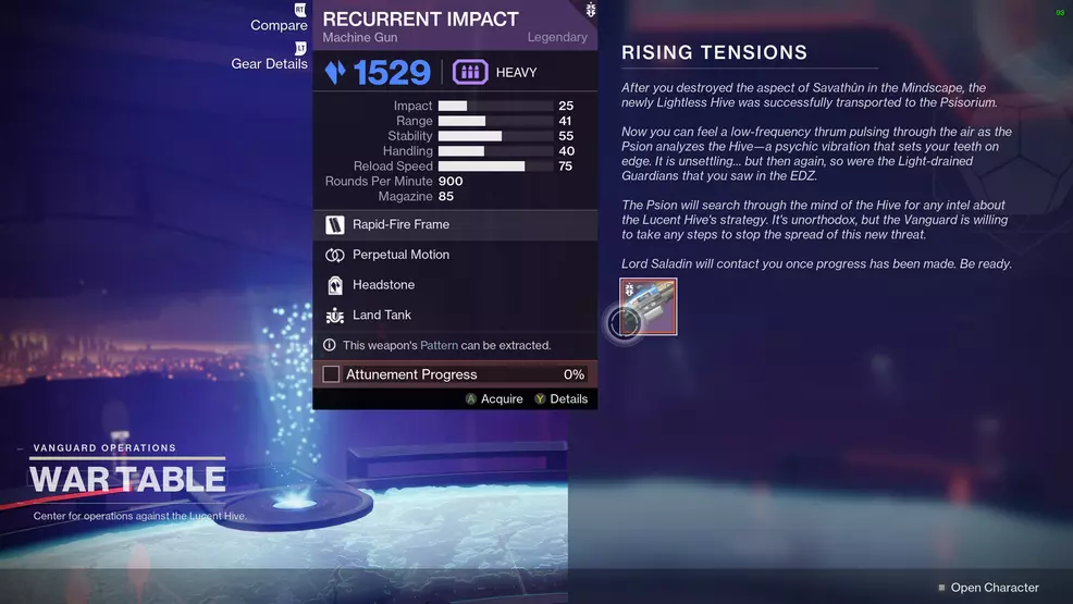 destiny 2 rising tension quest