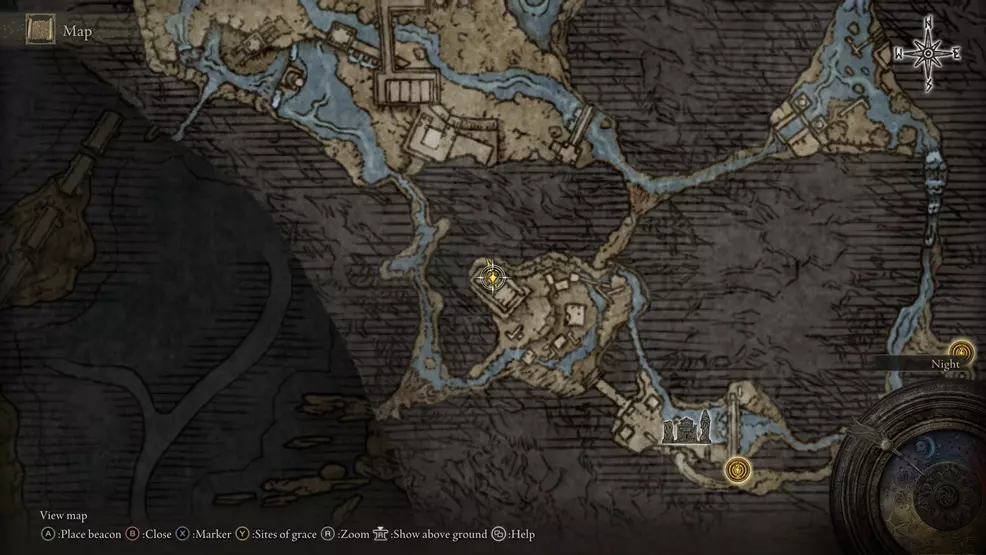 elden ring map fragment ainsel river