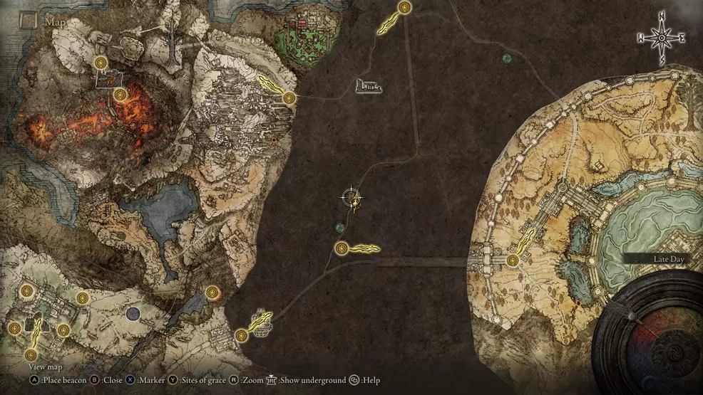 elden ring map fragment atlus plateau