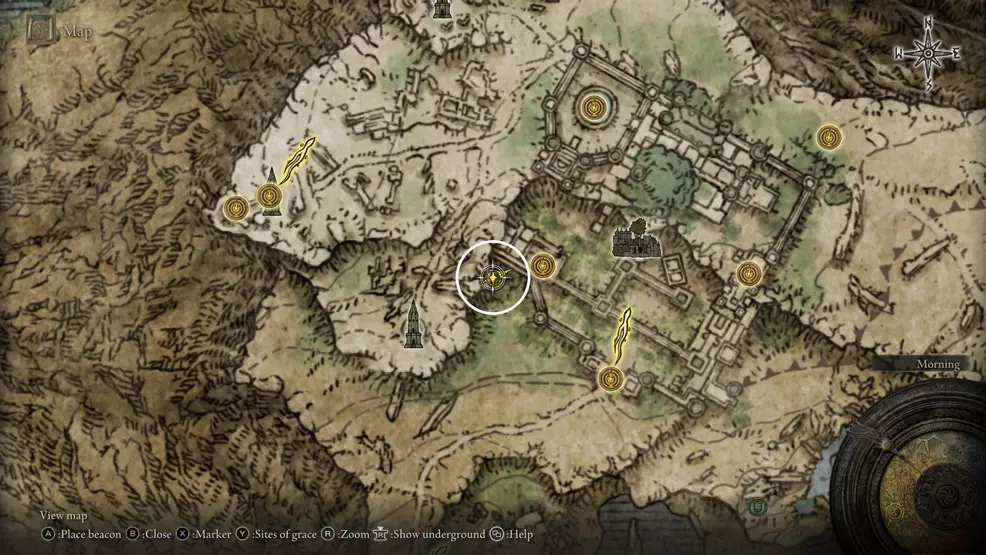 elden ring pidia shop weathered map