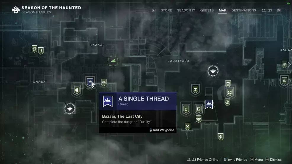 destiny 2 start duality dungeon a single thread