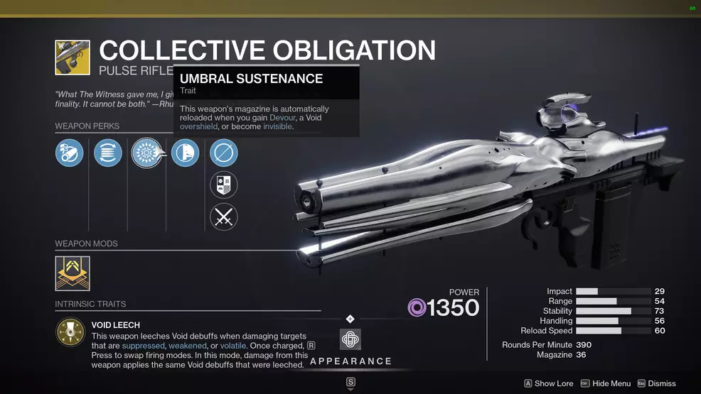 destiny 2 collective obligation perks