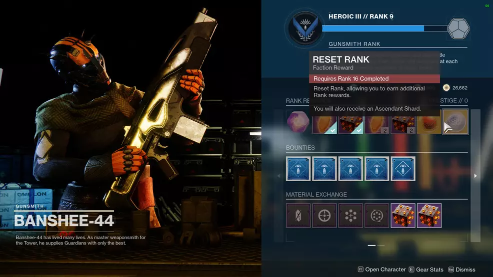 destiny 2 ascendant shard reward rank 16