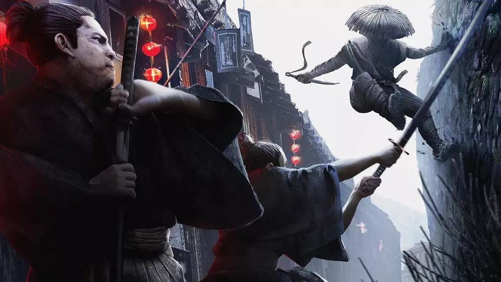 Grafika koncepcyjna nadchodzącej gry Mrocznego Pasażera ma pokazać scenę walki, w której jedna postać biegnie pod ścianę, a druga czeka, by uderzyć go kataną w pogotowiu.