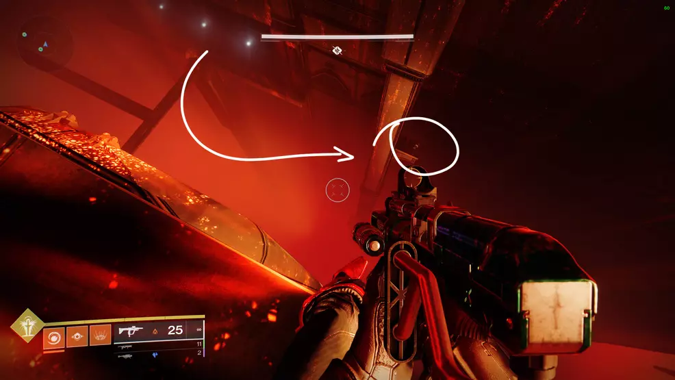 Image shows the Repressed Memory #3 location in Duality in Destiny 2