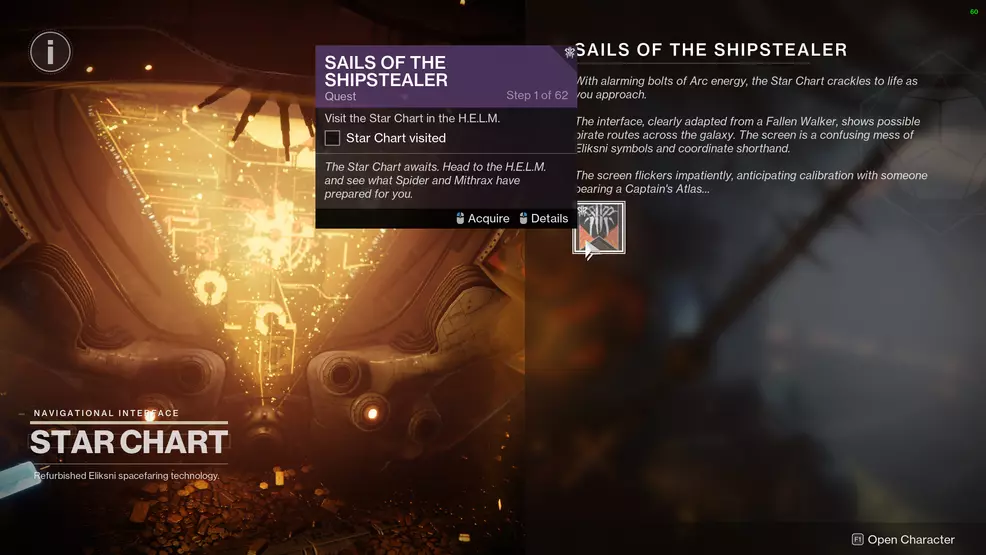 image shows the sails of the shipstealer quest in Destiny 2