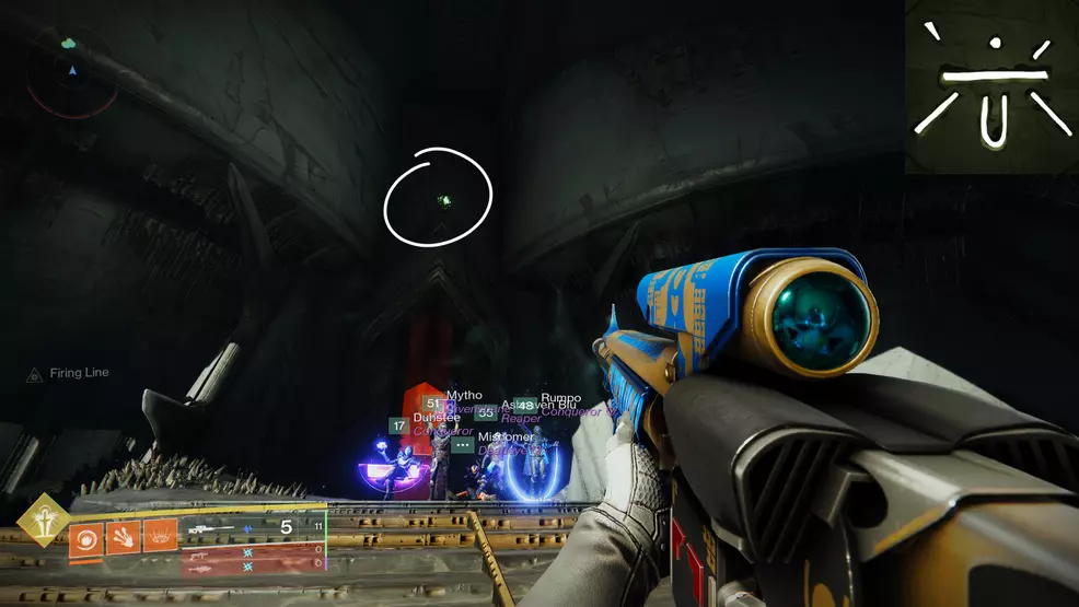 image shows the ninth symbol for the Oryx chest in King's Fall