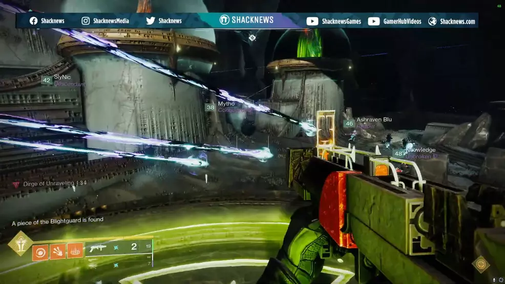 Image shows the Daughters of Oryx fight in the King's Fall raid