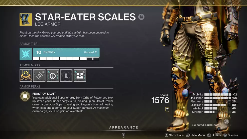 An image showing the Star-Eater Scales from Destiny 2.