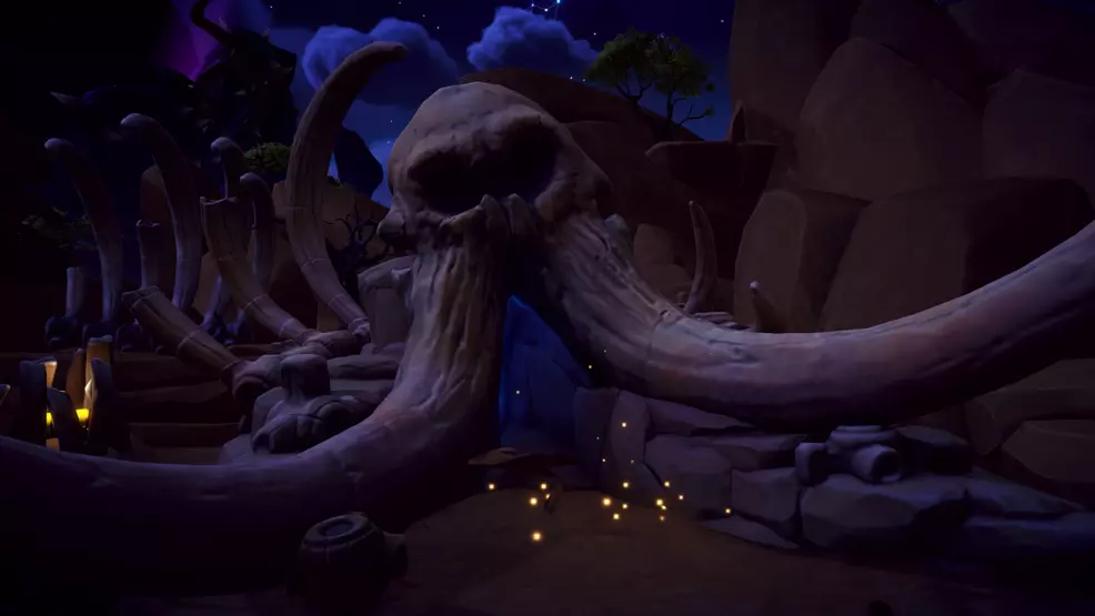 The Elephant Graveyard opening up in Disney Dreamlight Valley