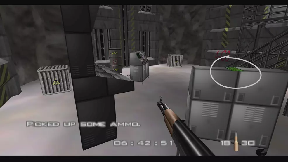 Circuit board on a computer terminal in Silo