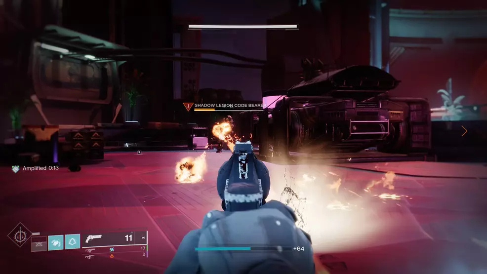 An image showing a Shadow Legion Code Bearer in Destiny 2: Lightfall