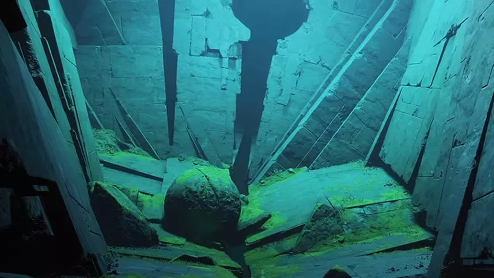 The green room from The Whisper mission in Destiny 2