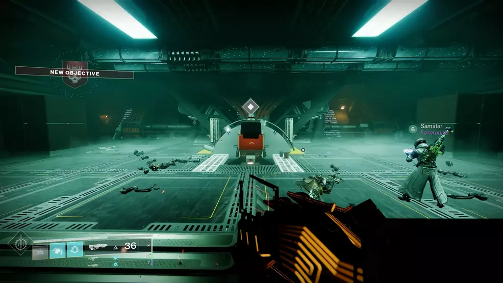 A terminal that must be interacted with in order to reboot the reactor in the Breakneck mission