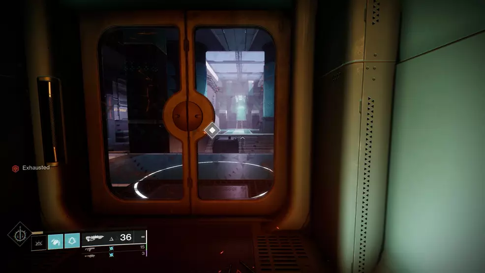 A door that must be shot to be opened during the Breakneck mission of Destiny 2: Lightfall