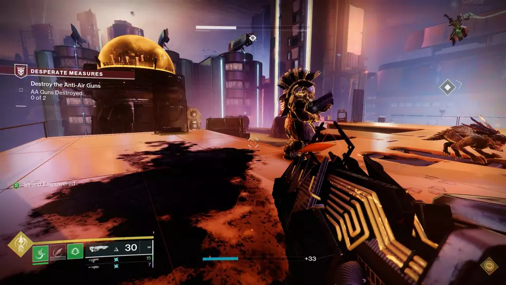 Anti-air guns in Destiny 2: Lightfall