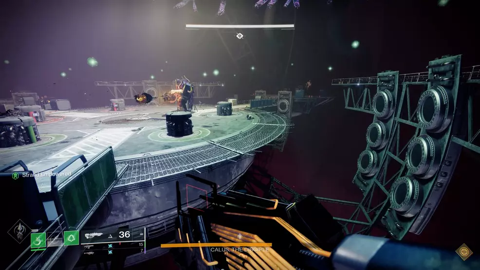The final boss fight against Calus in Destiny 2: Lightfall