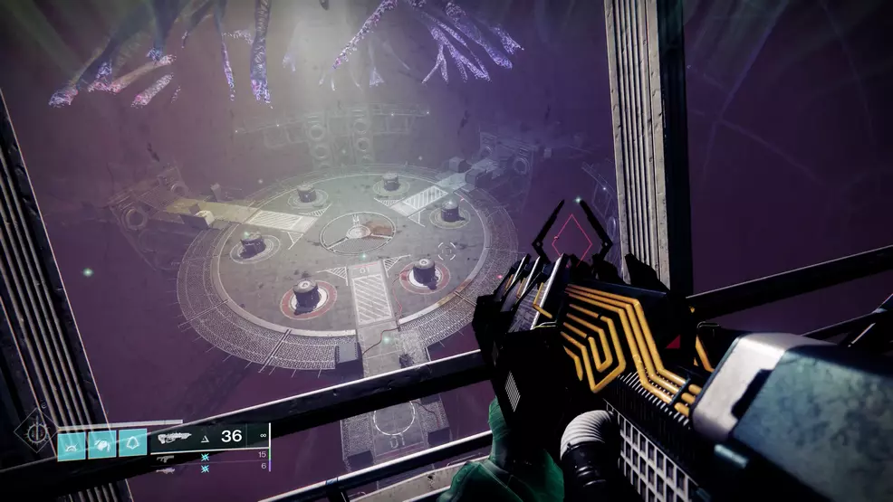 The arena where Guardians will fight Calus in Lightfall