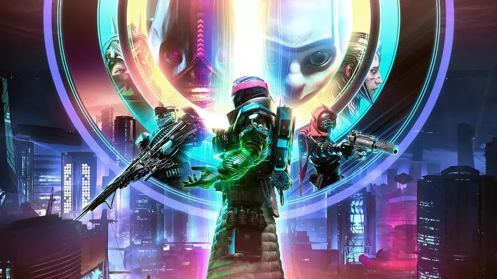 Three Destiny characters in Lightfall key art.
