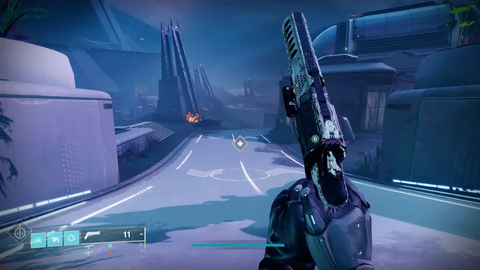 An image showing the location for a Rally Banner in Destiny 2: Lightfall