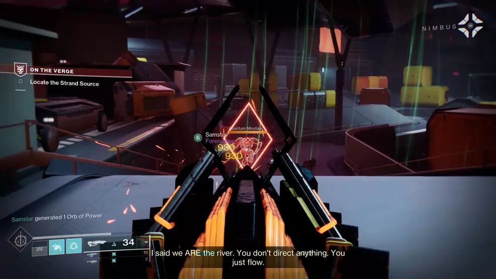 Strand along the road as part of the On the Verge mission from Destiny 2: Lightfall