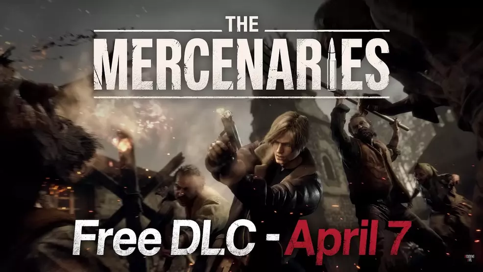 Resident Evil 4 The Mercenaries free DLC release date reveal