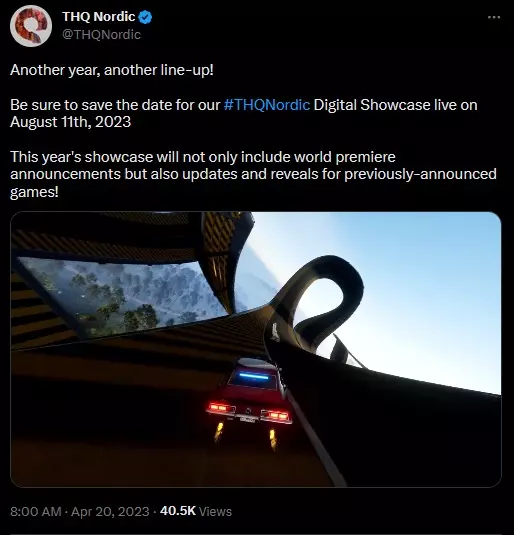 THQ Nordic Digital Showcase confirmed to return in August 2023