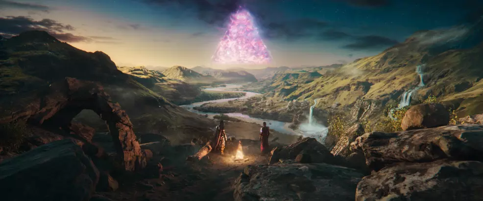 An image showing an in-game Destiny 2 location thought to be inside the Traveler