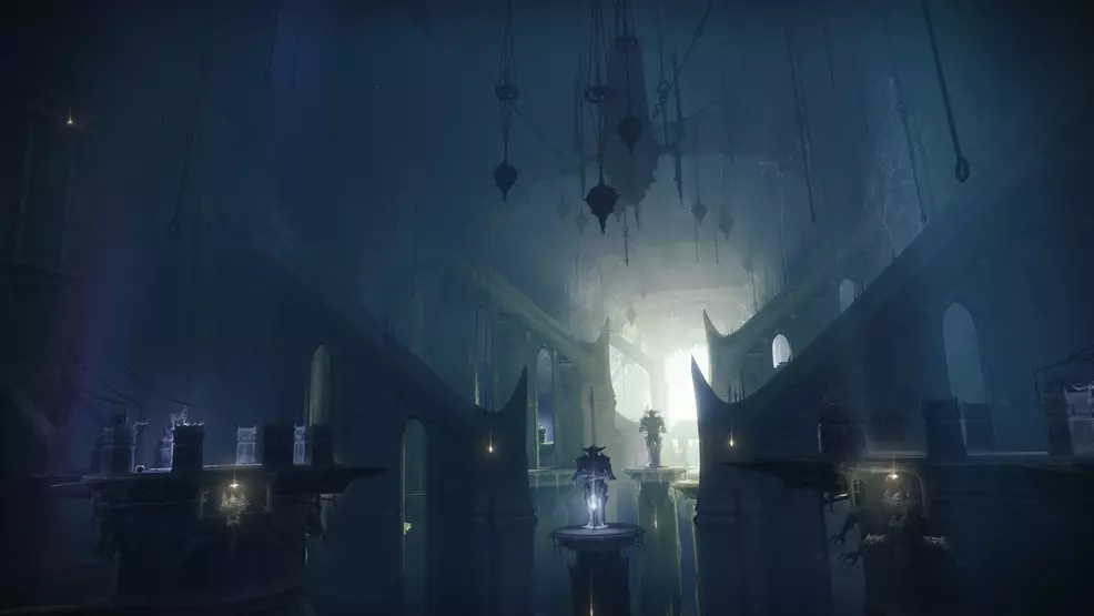 An image showing the Ghosts of the Deep dungeon in Destiny 2