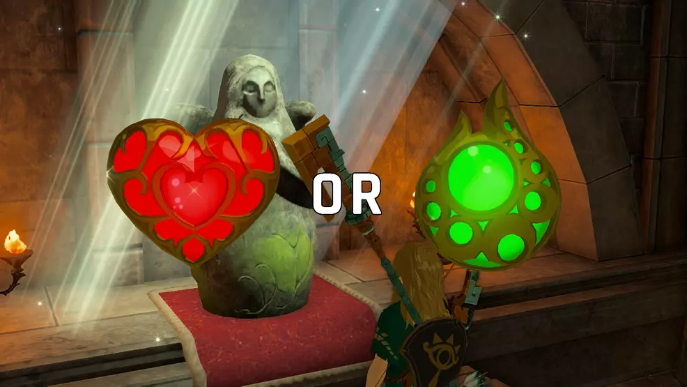 Hearts or Stamina: What to get first - The Legend of Zelda: Tears